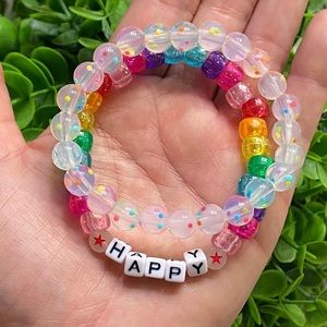Set of Kandi-Rave Bracelets
